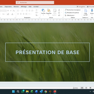 PowerPoint débutant